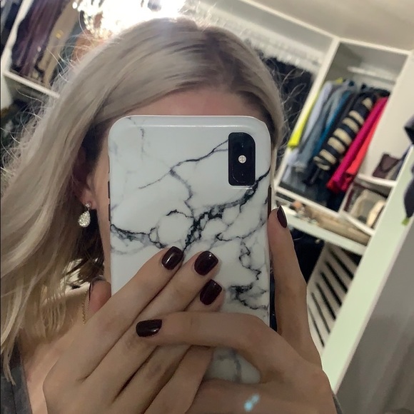 2 for $15 - Tear drop Rhinestone Silver Earrings - Picture 4 of 5